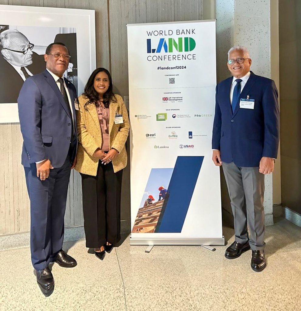 Delegación del Poder Judicial participó en la Conferencia de Tierras del Banco Mundial 2024.