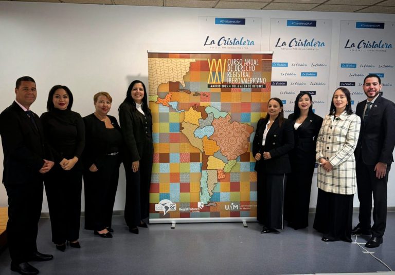 Delegación del Registro Inmobiliario participa en XXVª Edición del Curso Anual de Derecho Registral Iberoamericano- CADRI Inmobiliario